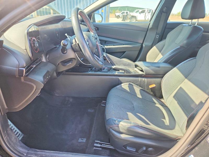 2023 Hyundai Elantra VIN KMHLR4AF4PU517037 COPART salvage auction — UNDERCARRIAGE, Wv - Salvage Certificate, sold $5,300 on 2026-07-07 (photo 7)