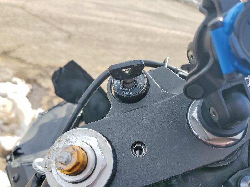 2011 Yamaha Yzfr6 VIN JYARJ16E8BA021572 COPART salvage auction — FRONT END, Pa - Certificate Of Salvage, sold $1,100 on 2026-07-30 (photo 8)