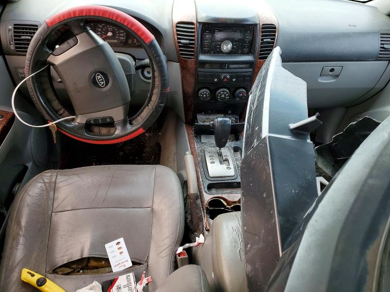 2005 Kia Sorento VIN KNDJC733755366476 COPART salvage auction — FRONT END, Tn - Salvage Certificate, sold $400 on 2026-07-14 (photo 8)