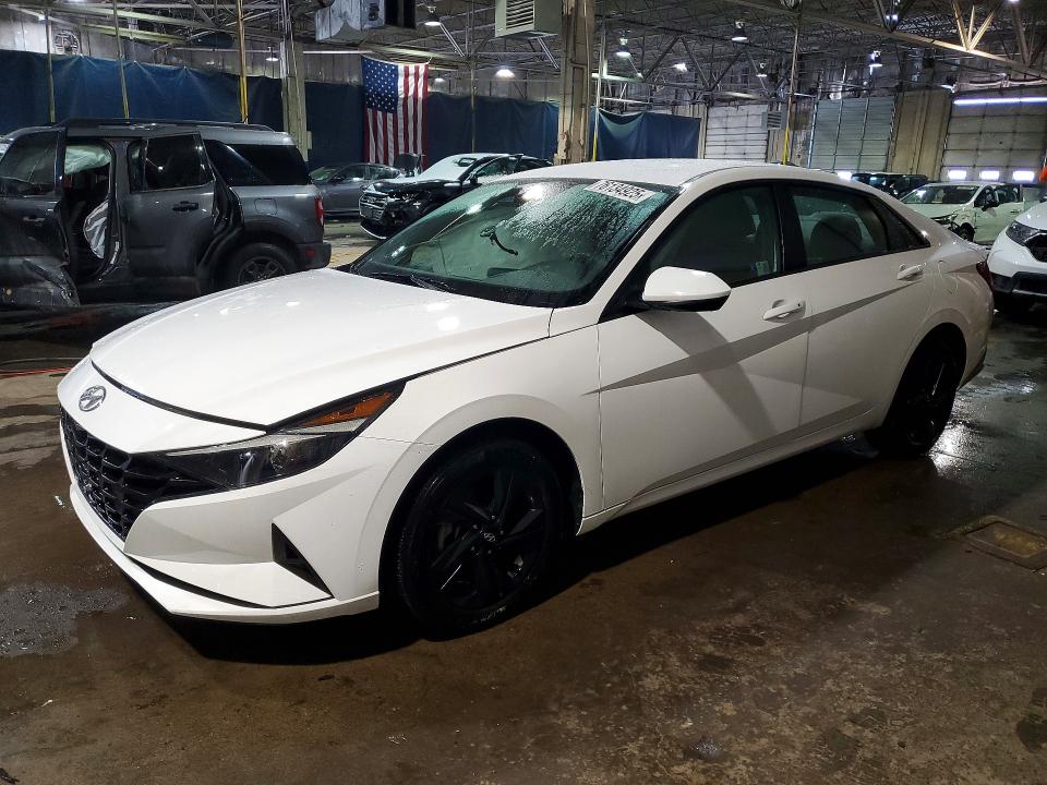 2023 Hyundai Elantra VIN KMHLM4AJ2PU090430 COPART salvage auction — SIDE, Mi - Certificate Of Title, sold $6,400 on 2026-07-21 (photo 1)