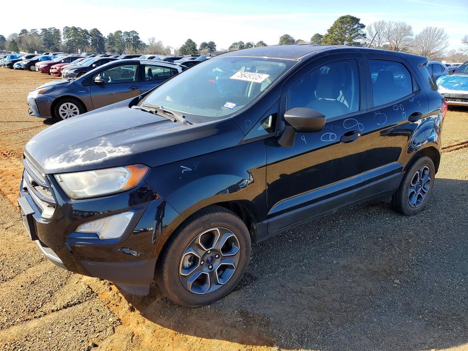 2018 Ford Ecosport VIN MAJ3P1REXJC239140 COPART salvage auction — HAIL, Tx - Bonded Title - Clean, sold $3,100 on 2026-07-06 (photo 2)