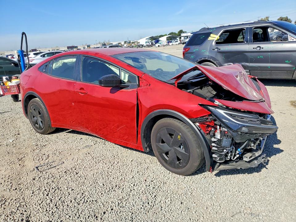 2026 Toyota Prius VIN JTDACACU5T3060603 COPART salvage auction — FRONT END, Ca - Salvage Certificate, sold $5,500 on 2026-07-17 (photo 4)