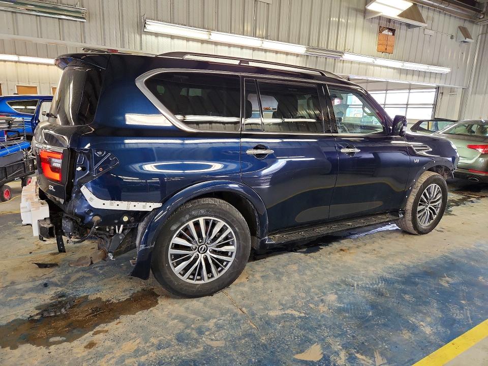 2022 Nissan Armada VIN JN8AY2BC2N9162087 COPART salvage auction — FRONT END, IN - BILL OF SALE - PARTS ONLY, sold $12,800 on 2026-07-27 (photo 3)
