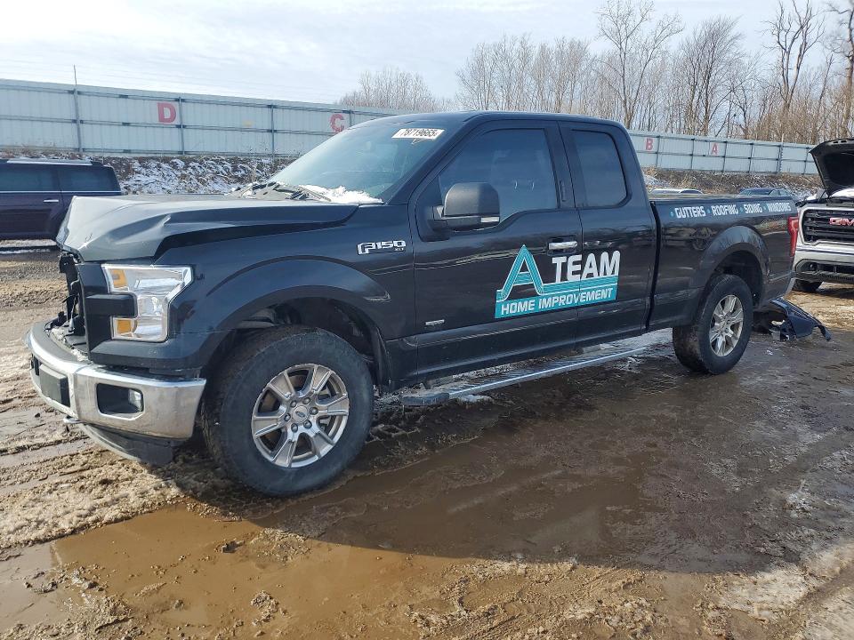 2015 Ford F-150 VIN 1FTEX1EP6FFD12648 COPART salvage auction — FRONT END, Mi - Certificate Of Title, sold $2,500 on 2026-07-06 (photo 1)