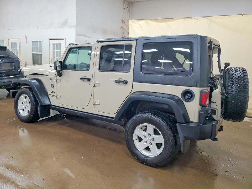 2018 Jeep Wrangler / VIN 1C4BJWDG9JL849737 COPART salvage auction — FRONT END, Mi - Certificate Of Title, sold $1,100 on 2026-07-22 (photo 2)