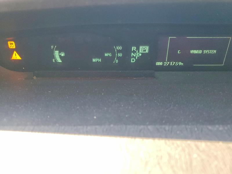 2010 Toyota Prius VIN JTDKN3DU3A0112270 COPART salvage auction — FRONT END, Va - Cert Of Title - Salvage, sold $250 on 2026-07-29 (photo 9)