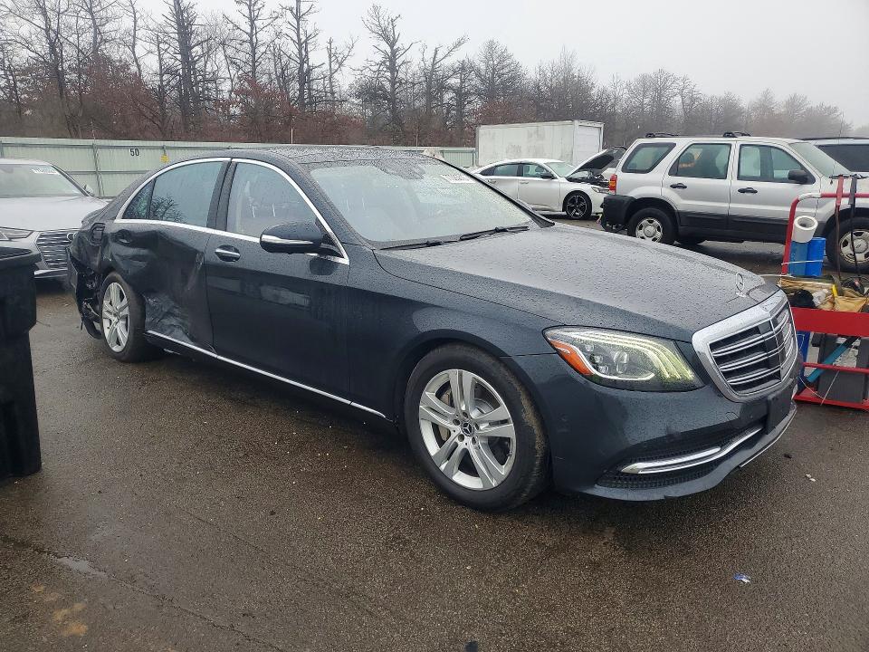 2020 Mercedes-benz S-klasse VIN W1KUG8GB0LA563606 COPART salvage auction — REAR END, Ny - Mv907A-Parts Only, sold $18,600 on 2026-07-08 (photo 4)