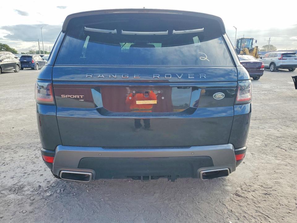 2021 Land rover Range rover sport VIN SALWR2SU9MA752185 COPART salvage auction — FRONT END, FL - CERT OF TITLE SLVG REBUILDABLE, sold $7,900 on 2026-07-08 (photo 6)