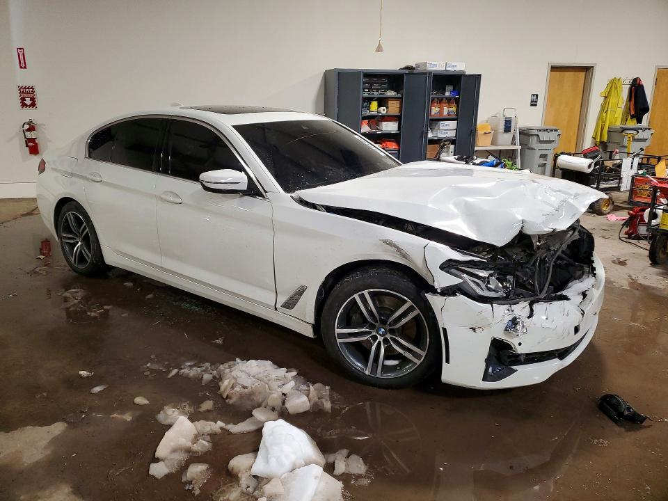 2022 BMW 5er VIN WBA13BJ09NCK93826 COPART salvage auction — FRONT END, Salvage Title, sold $5,800 on 2026-07-29 (photo 4)