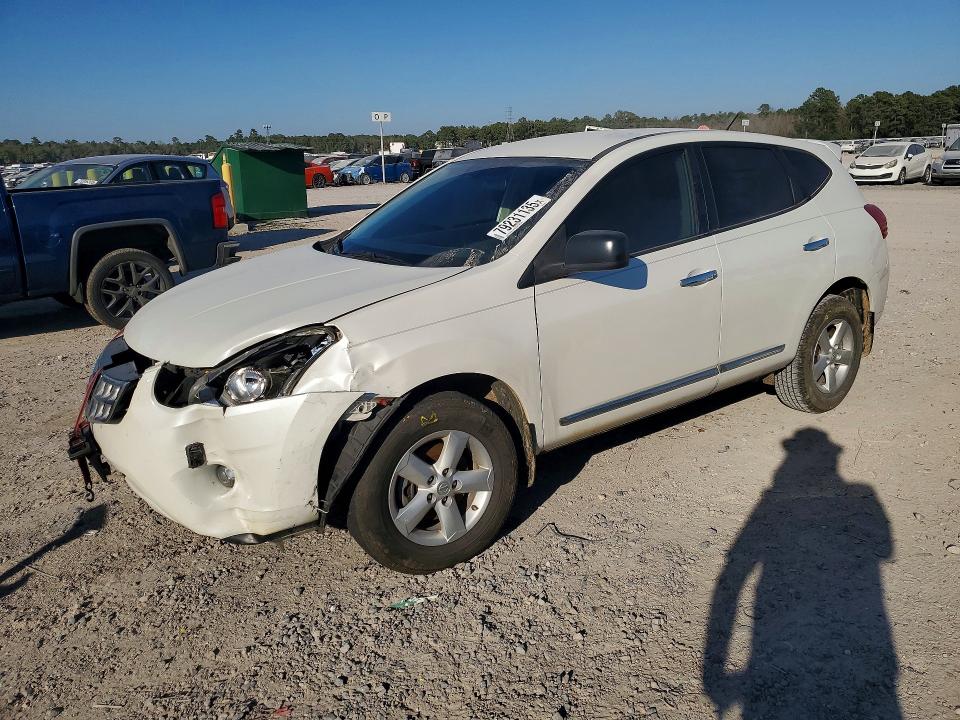 2012 Nissan Rogue VIN JN8AS5MT0CW290522 COPART salvage auction — FRONT END, Tx - Certificate Of Title, sold $1,200 on 2026-07-07 (photo 1)