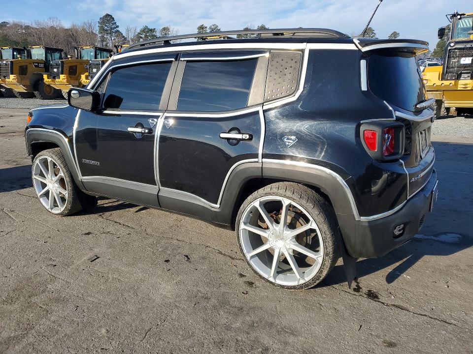 2017 Jeep Renegade VIN ZACCJBAB4HPF21301 COPART salvage auction — FRONT END, Nc - Salvage Certificate Of Title, sold $1,150 on 2026-07-09 (photo 2)