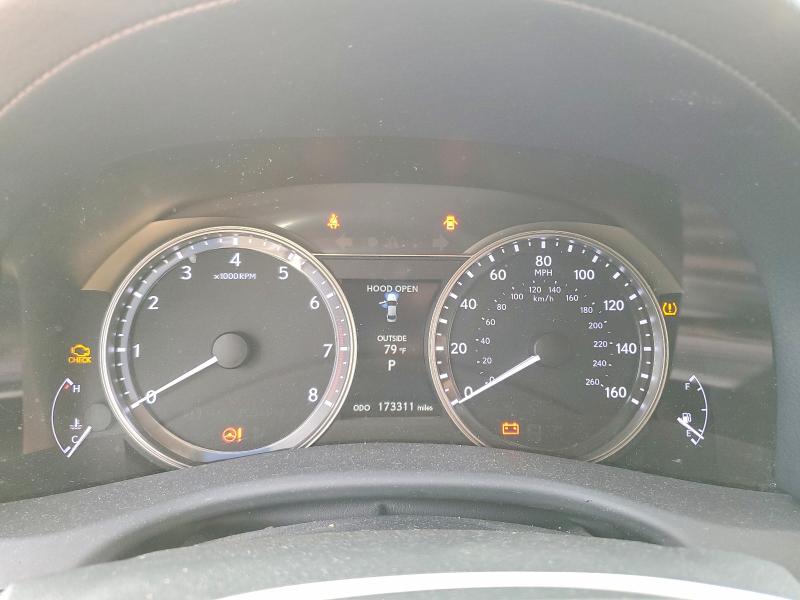 2013 Lexus Gs 350 VIN JTHBE1BL1D5016254 COPART salvage auction — MECHANICAL, LA - CERTIFICATE OF TITLE, sold $2,350 on 2026-07-29 (photo 9)