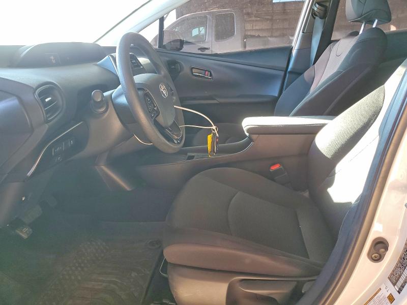 2021 Toyota Prius VIN JTDKAMFU5M3151640 COPART salvage auction — FRONT END, Az - Cert Of Title - Salvage, sold $7,000 on 2026-07-13 (photo 7)