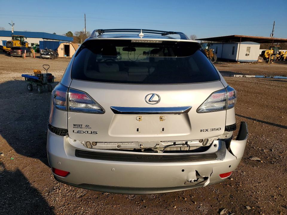 2010 Lexus Rx 350 VIN 2T2ZK1BAXAC035421 COPART salvage auction — FRONT END, Tx - Salvage Vehicle Title, sold $5,000 on 2026-07-02 (photo 6)