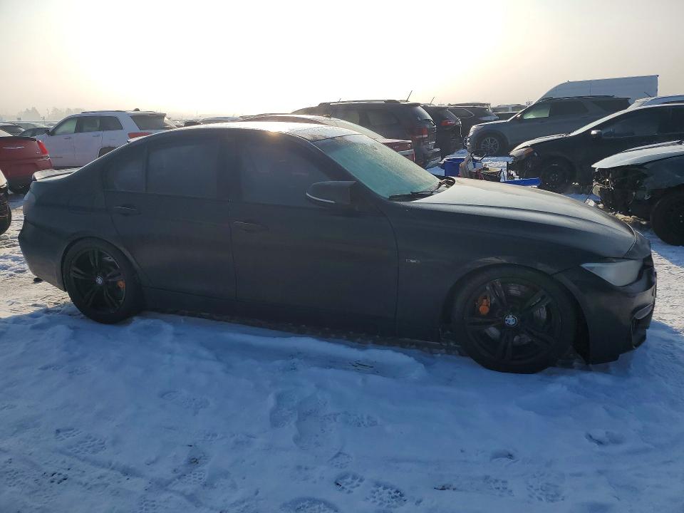 2012 BMW 3 series VIN WBA3A9C51CF270956 COPART salvage auction — UNDERCARRIAGE, On - Permit No Brand - Unfit, sold $1,950 on 2026-07-07 (photo 4)