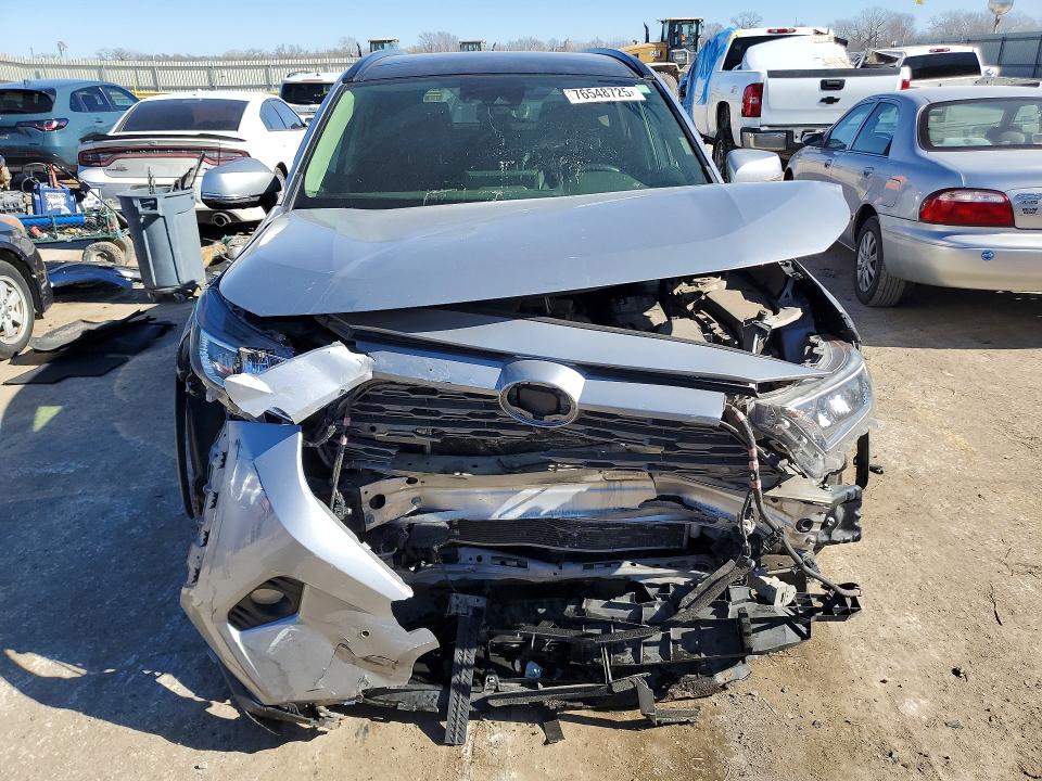 2019 Toyota Rav 4 VIN JTMN1RFV4KD501057 COPART salvage auction — FRONT END, Ks - Cert Of Title-Salvage, sold $8,700 on 2026-07-06 (photo 5)