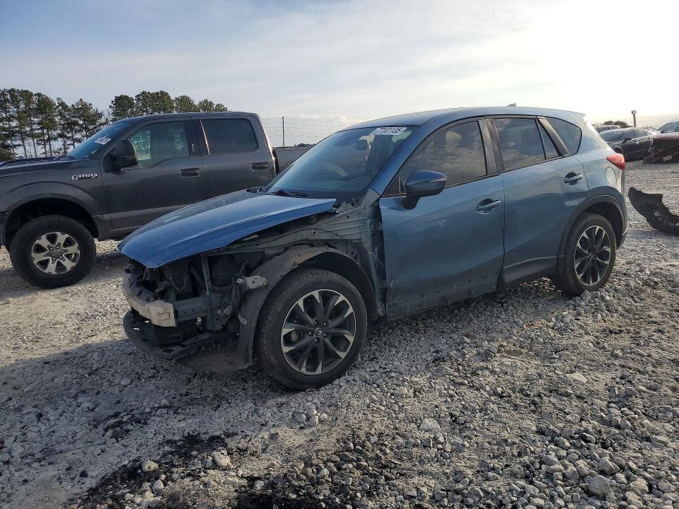 2016 Mazda Cx-5 VIN JM3KE4DY6G0612044 COPART salvage auction — FRONT END, Ga - Cert Of Title-Salvage, sold $3,700 on 2026-07-27 (photo 1)