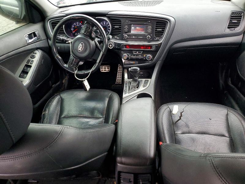 2015 Kia Optima VIN 5XXGR4A69FG384642 COPART salvage auction — MECHANICAL, Oh - Certificate Of Title, sold $925 on 2026-07-23 (photo 8)