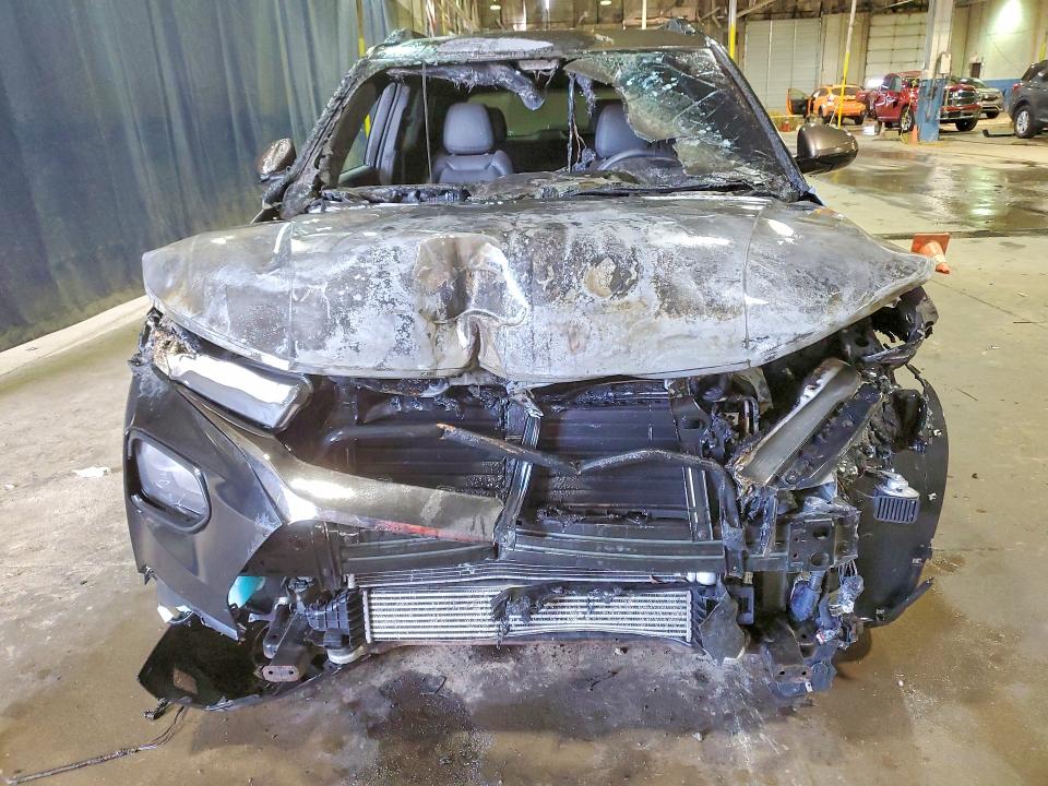 2021 Chevrolet Trailblazer VIN KL79MVSL3MB162485 COPART salvage auction — ENGINE BURN, Mi - Certificate Of Title, sold $825 on 2026-07-30 (photo 5)