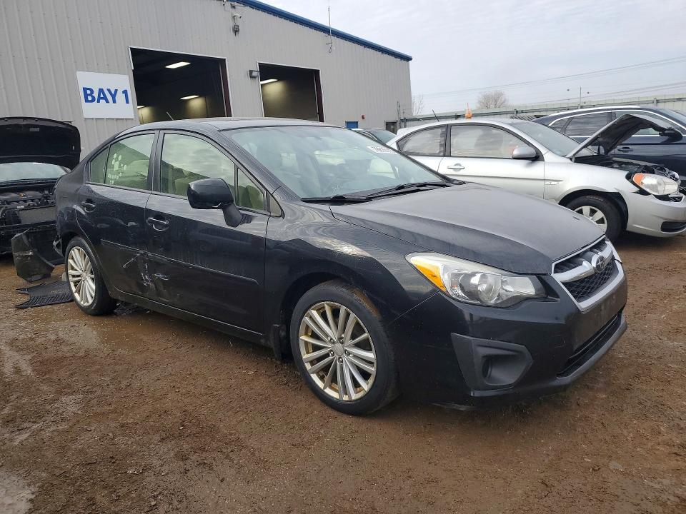 2013 Subaru Impreza VIN JF1GJAD63DH028274 COPART salvage auction — REAR END, Il - Certificate Of Title, sold $550 on 2026-07-28 (photo 4)