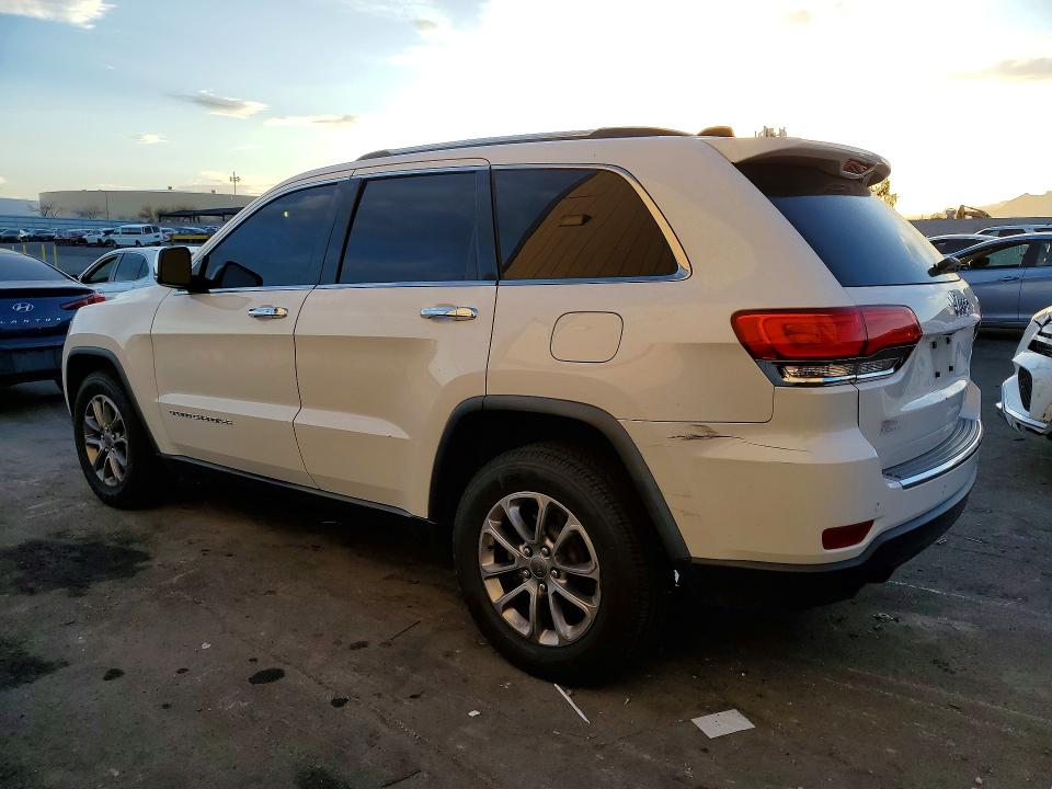 2014 Jeep Grand cherokee VIN 1C4RJEBG6EC581005 COPART salvage auction — MINOR DENT/SCRATCHES, NV, sold $3,250 on 2026-07-20 (photo 2)