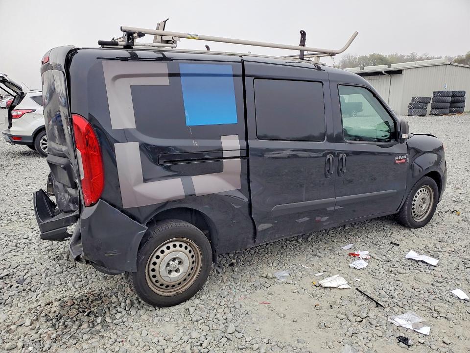 2022 Ram Promaster city VIN ZFBHRFAB3N6W62254 COPART salvage auction — REAR END, Salvage Title, sold $2,150 on 2026-07-22 (photo 3)
