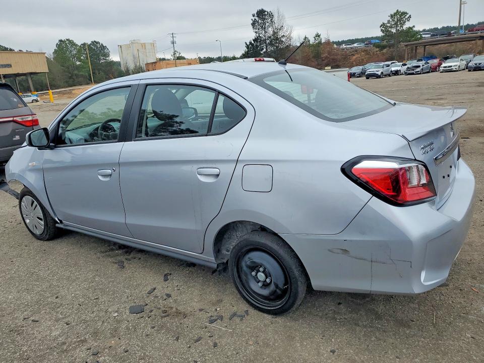 2024 Mitsubishi Mirage VIN ML32FUFJ4RHF13562 COPART salvage auction — FRONT END, Sc - Cert Of Title-Salvage, sold $3,000 on 2026-07-10 (photo 2)