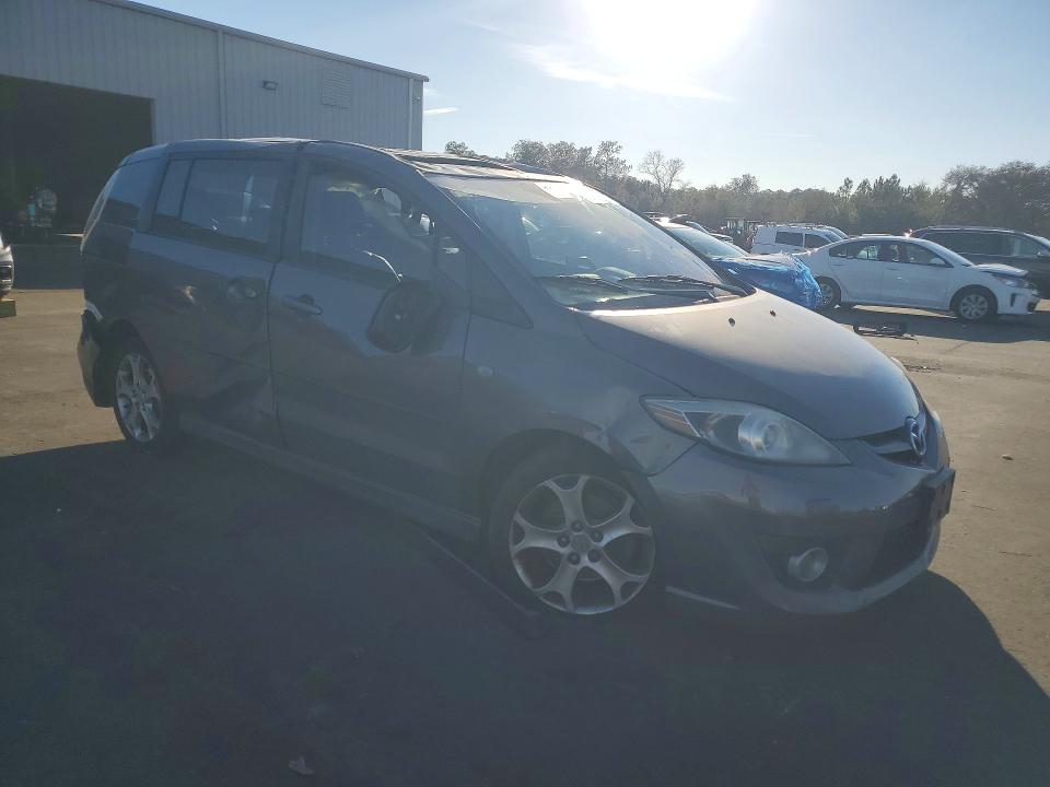 2008 Mazda 5 VIN JM1CR29L280306866 COPART salvage auction — ROLLOVER, Fl - Cert Of Title Slvg Rebuildable, sold $375 on 2026-07-08 (photo 4)