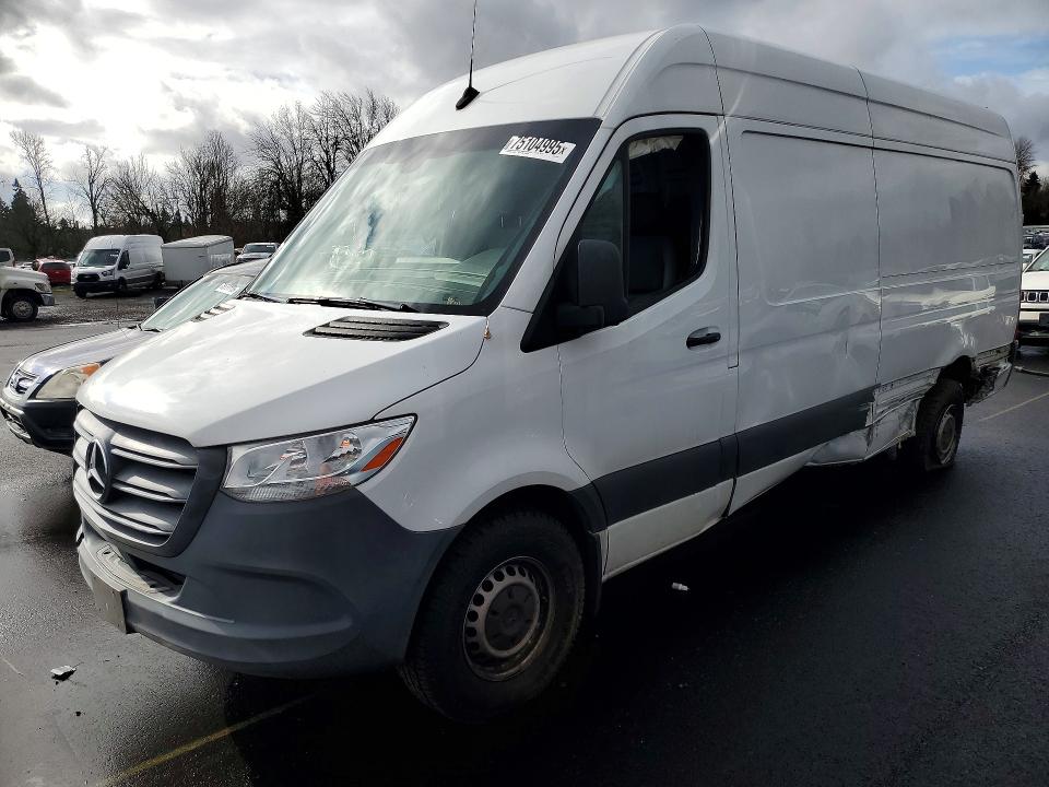 2021 Mercedes-benz Sprinter VIN W1Y4DCHY1MT046597 COPART salvage auction — SIDE, Or - Salvage Title Certificate, sold $14,100 on 2026-07-15 (photo 1)