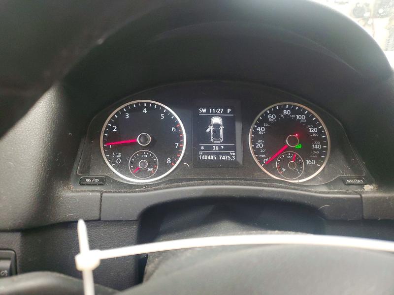 2014 Volkswagen Tiguan VIN WVGBV3AX7EW589930 COPART salvage auction — FRONT END, Me - Cert Of Title-Salvage Collisio, sold $975 on 2026-07-28 (photo 9)