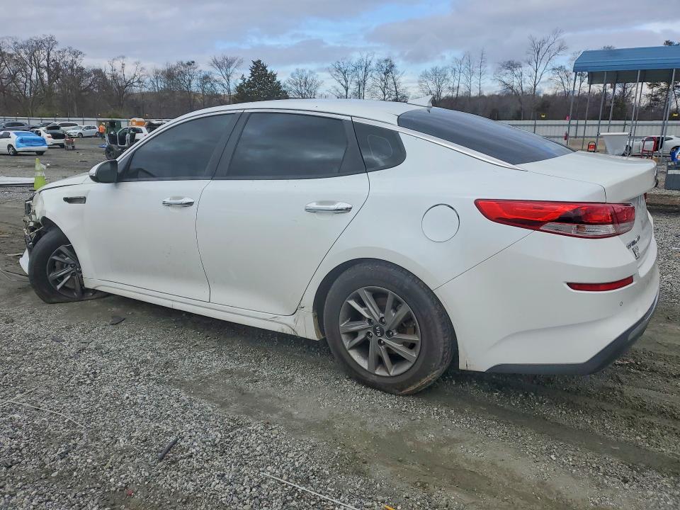 2019 Kia Optima VIN 5XXGT4L39KG341224 COPART salvage auction — FRONT END, Sc - Cert Of Title-Salvage, sold $900 on 2026-07-20 (photo 2)