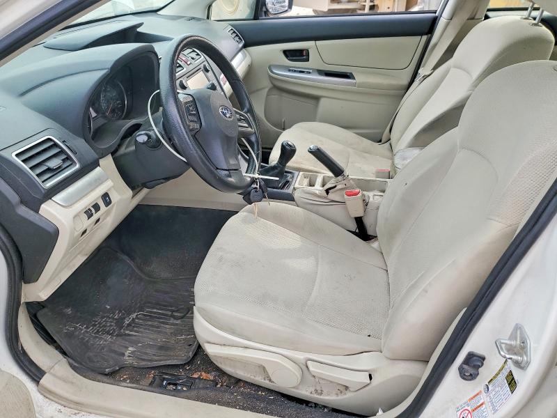 2016 Subaru Impreza VIN JF1GJAA65GG003617 COPART salvage auction — FRONT END, Mo - Salvage Certificate Of Title, sold $700 on 2026-07-07 (photo 7)