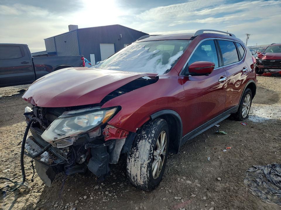2018 Nissan Rogue VIN 5N1AT2MVXJC837458 COPART salvage auction — FRONT END, Ut - Salvage Certificate, sold $1,550 on 2026-07-10 (photo 1)