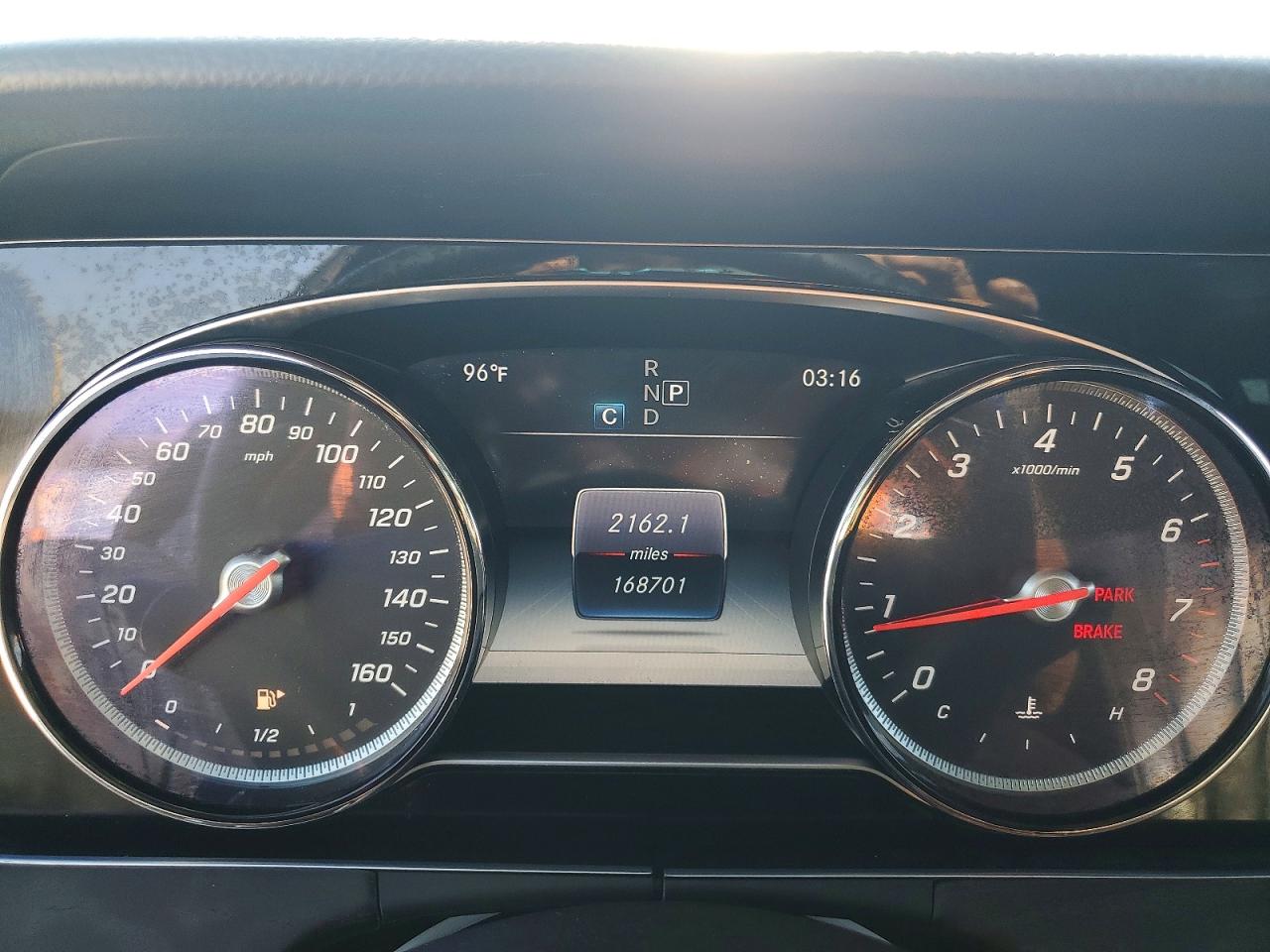 2017 Mercedes-Benz E-Class VIN WDDZF4JB6HA082969 COPART salvage auction — Front End, TX - CERTIFICATE OF TITLE, sold $3,600 on 2026-07-09 (photo 9)