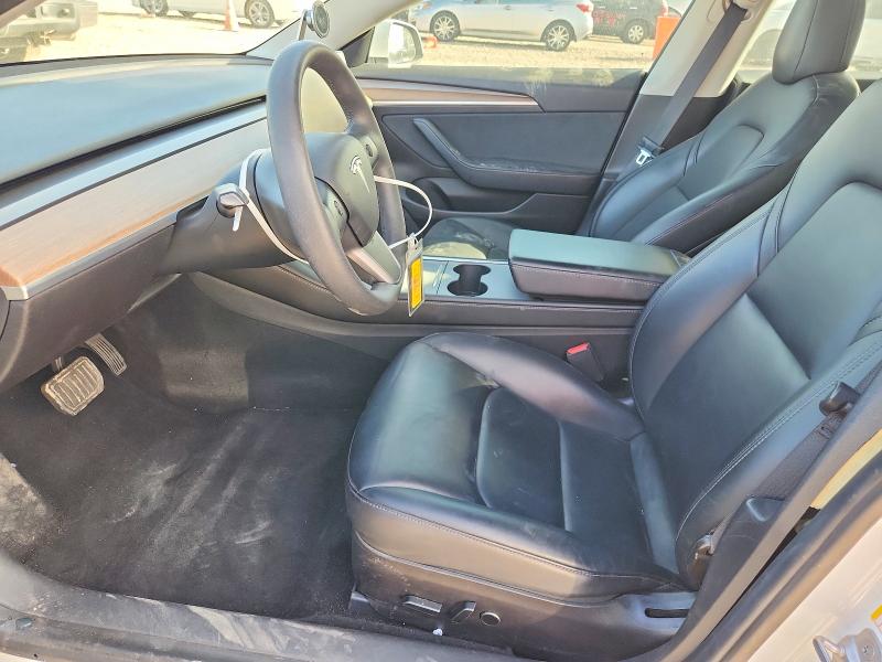 2021 Tesla Model 3 VIN 5YJ3E1EB5MF079803 COPART salvage auction — FRONT END, Ut - Salvage Certificate, sold $8,200 on 2026-07-31 (photo 7)