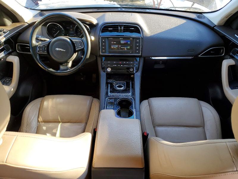 2017 Jaguar F-pace VIN SADCK2BV0HA071172 COPART salvage auction — FRONT END, Ct - Certificate Of Title, sold $7,400 on 2026-07-27 (photo 8)