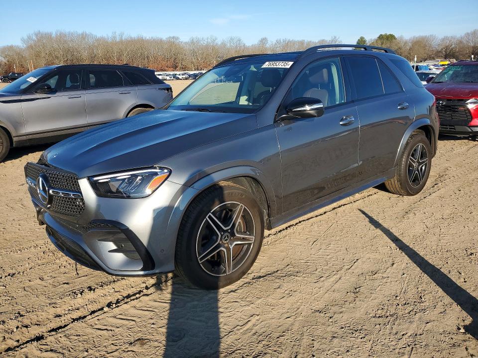 2024 Mercedes-benz Gle VIN 4JGFB4FB3RA973607 COPART salvage auction — SIDE, Salvage Title, sold $100 on 2026-08-03 (photo 1)