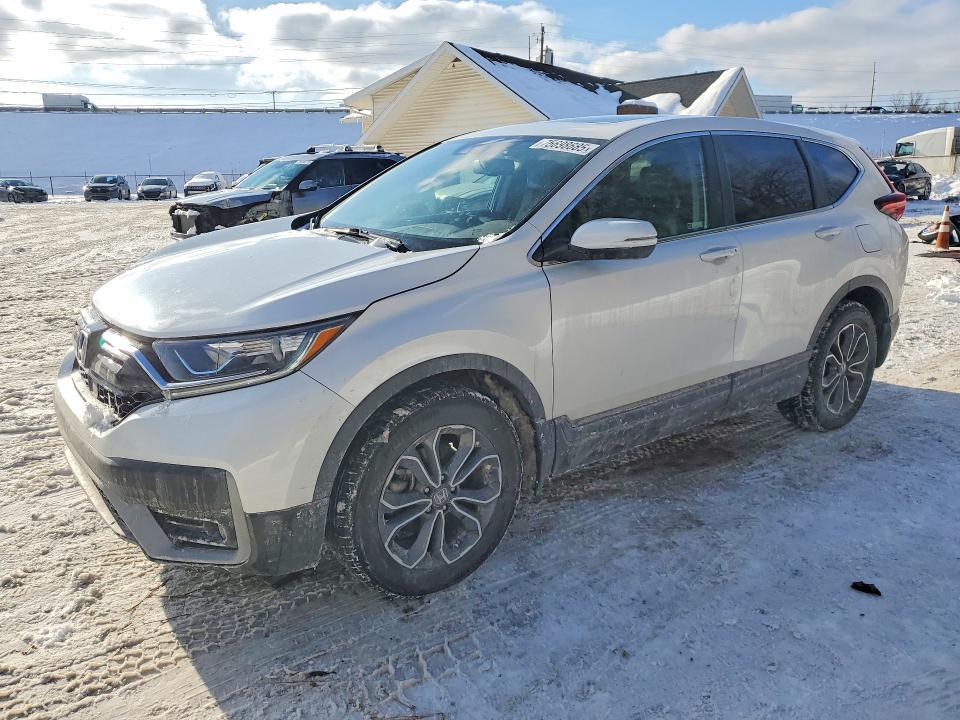 2021 Honda Cr-v VIN 5J6RW2H8XMA001145 COPART salvage auction — SIDE, Oh - Cert Of Title-Salvage, sold $12,700 on 2026-07-29 (photo 1)