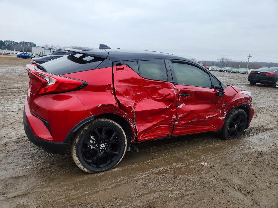2022 Toyota C-hr VIN JTNKHMBX7N1135637 COPART salvage auction — SIDE, Ar - Cert Of Title-Salvage, sold $80 on 2026-07-27 (photo 3)