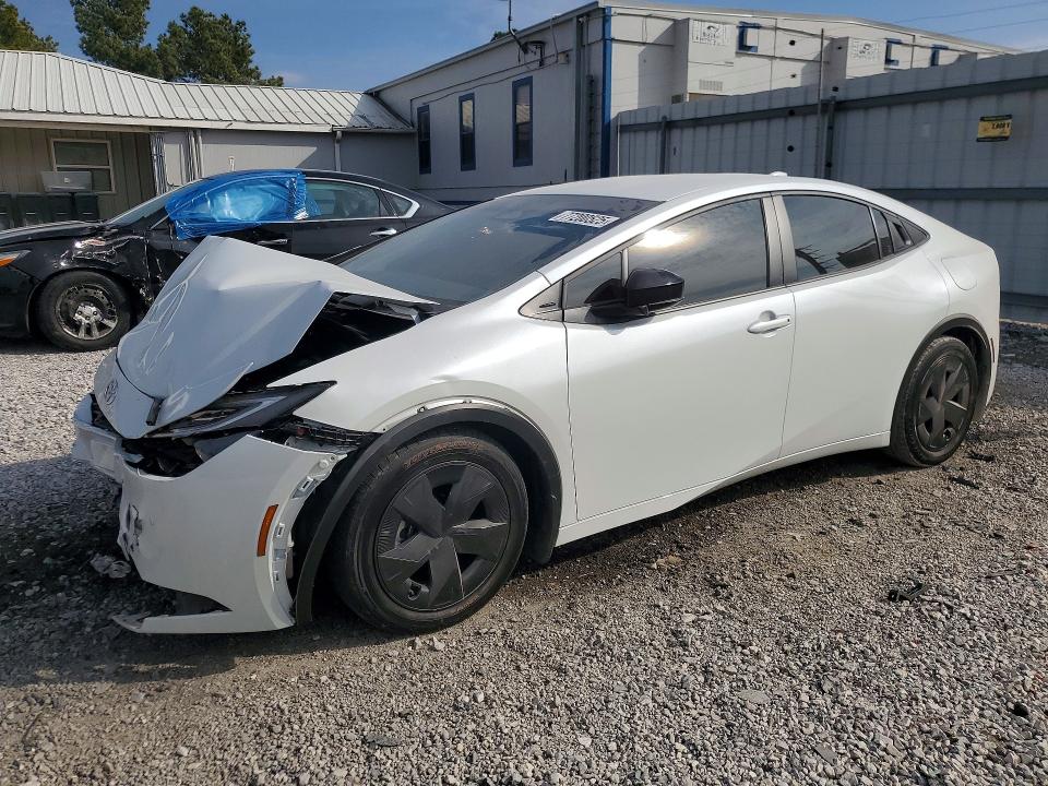 2024 Toyota Prius VIN JTDACAAU2R3043012 COPART salvage auction — HAIL, Ar - Cert Of Title-Salvage, sold $50 on 2026-07-01 (photo 1)
