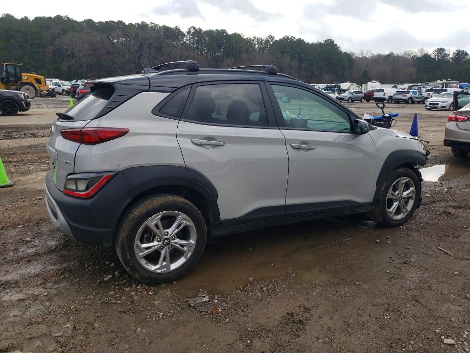 2022 Hyundai Kona VIN KM8K6CAB3NU901187 COPART salvage auction — FRONT END, Ms - Cert Of Title-Salvaged, sold $2,650 on 2026-07-10 (photo 3)