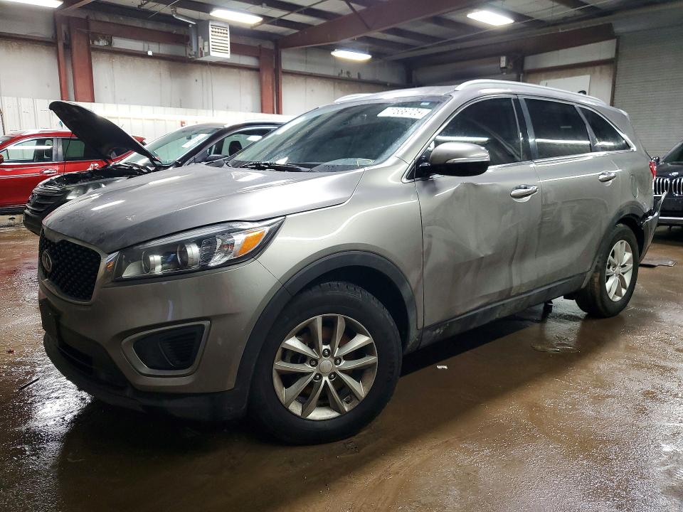 2016 Kia Sorento VIN 5XYPG4A32GG095112 COPART salvage auction — REAR END, Il - Salvage Certificate, sold $1,750 on 2026-07-07 (photo 1)