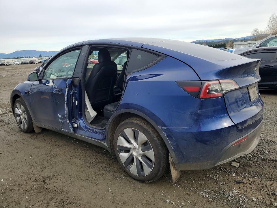 2024 Tesla Model y VIN 7SAYGAEEXRF982646 COPART salvage auction — SIDE, Wa - Bill Of Sale, sold $11,200 on 2026-07-06 (photo 2)