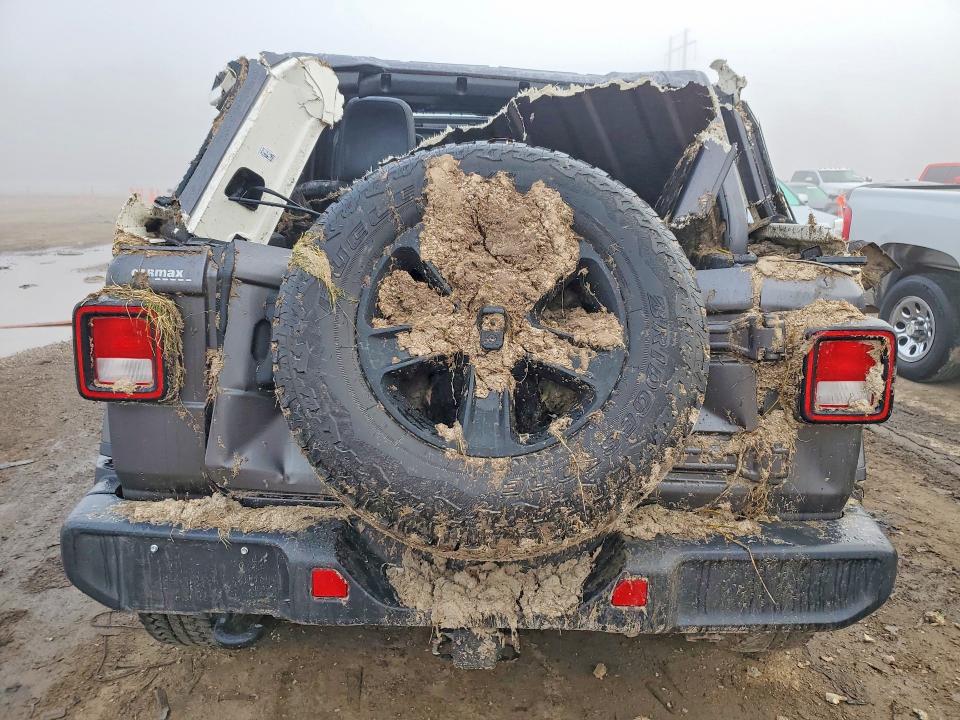 2021 Jeep Wrangler / VIN 1C4HJXEG4MW507663 COPART salvage auction — REAR END, La - Cert Of Title-Salvage, sold $3,950 on 2026-07-02 (photo 6)