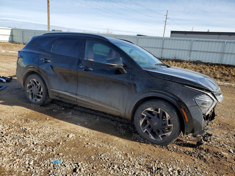 2024 Kia Sportage VIN 5XYK53DF4RG149514 COPART salvage auction — FRONT END, Id - Salvage Certificate Of Title, sold $7,000 on 2026-07-13 (photo 4)