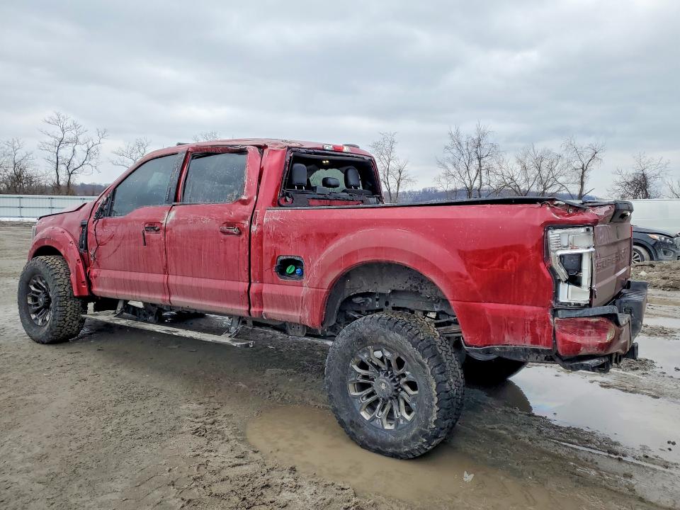 2021 Ford F250 VIN 1FT8W2BT1MED25219 COPART salvage auction — Rollover, PA - CERTIFICATE OF SALVAGE, sold $17,000 on 2026-03-11 (photo 2)
