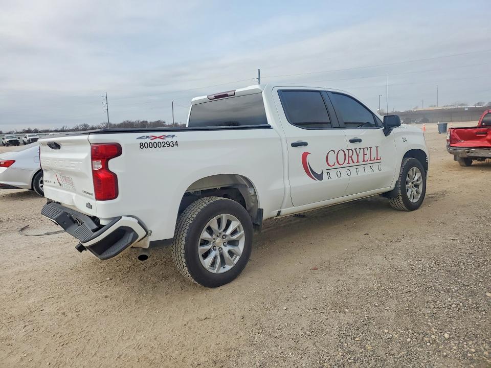 2023 Chevrolet Silverado VIN 3GCPDBEK0PG260932 COPART salvage auction — REAR END, Tx - Certificate Of Title, sold $16,000 on 2026-07-29 (photo 3)