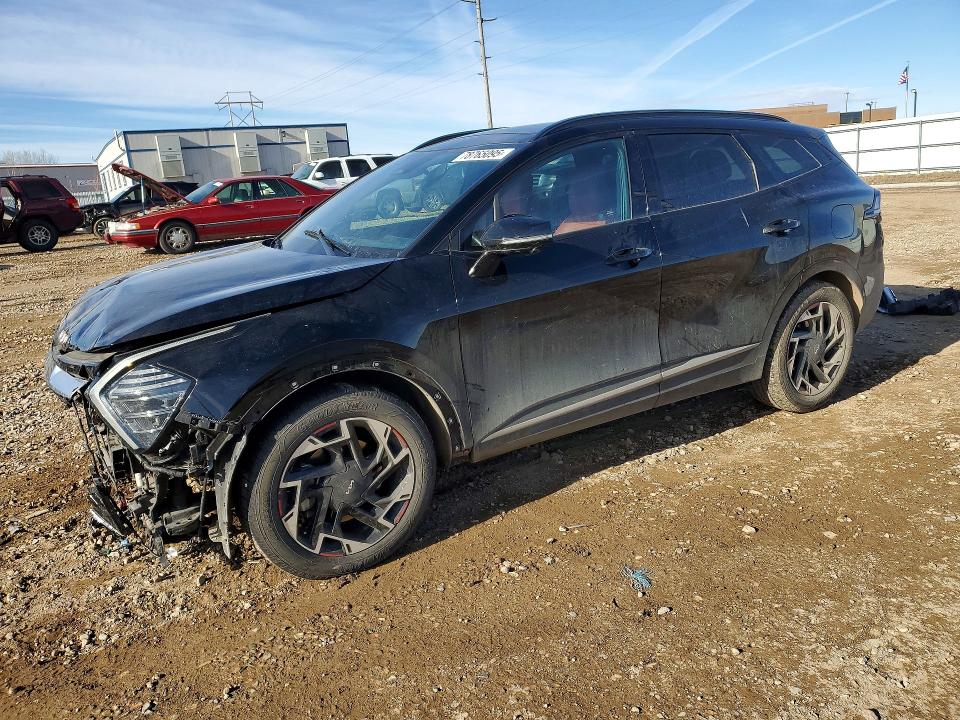 2024 Kia Sportage VIN 5XYK53DF4RG149514 COPART salvage auction — FRONT END, Id - Salvage Certificate Of Title, sold $7,000 on 2026-07-13 (photo 1)