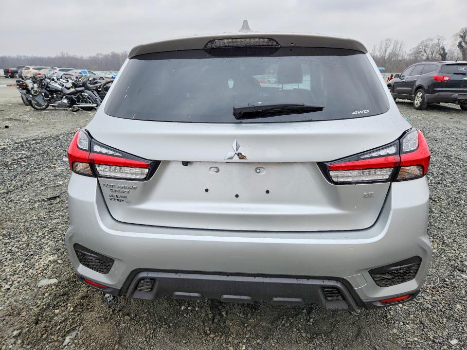 2025 Mitsubishi Outlander VIN JA4ARUAU2SU014216 COPART salvage auction — FRONT END, Sc - Cert Of Title-Salvage, sold $3,100 on 2026-07-13 (photo 6)