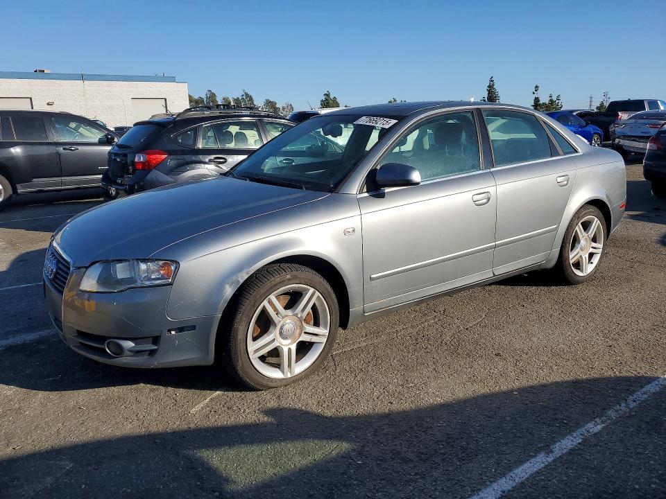 2007 Audi A4 VIN WAUDF78E27A032295 COPART salvage auction — MECHANICAL, Wa - Dis/Dlr/Exp Only Clean Title (P), sold $350 on 2026-07-07 (photo 1)